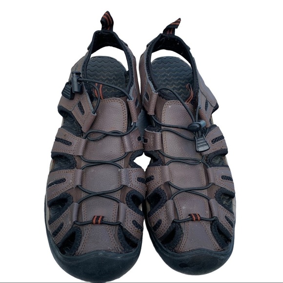 Eddie Bauer Leather Troy Sandals Mens 11 - Picture 3 of 6